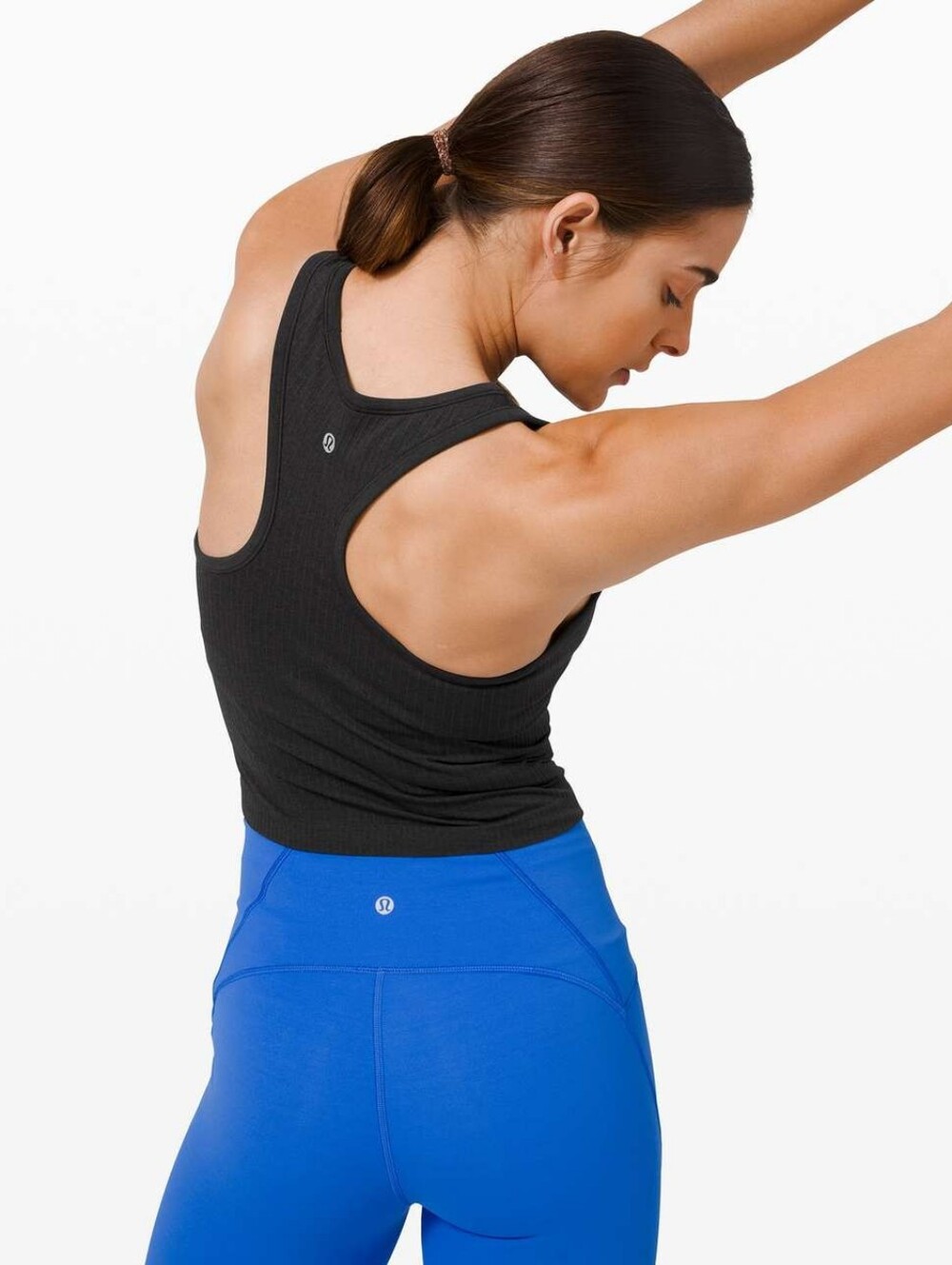 Lululemon Ebb to Street Cropped Racerback Tank